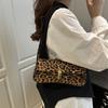 Summer New Sweet and Cool Spice Girl Handbag Personalized Leopard Print Shoulder Bag Versatile Casual Messenger Women's Bag