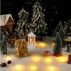 Christmas Snow Blanket With Led Light Soft Christmas Snow Blanket With Led Lights 8 Lighting Modes Fake Mat Tablecloth for home