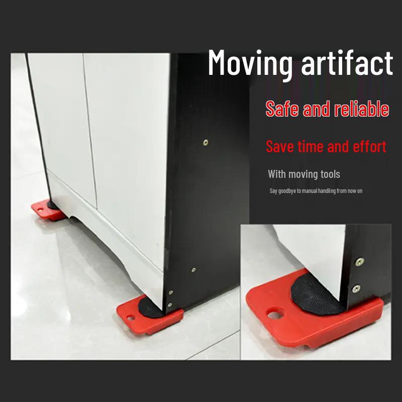 Universal Mobile Caster Base for Heavy Furniture