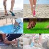 Non-slip Beach Shoes Silica Gel Foot Pads Elastic Beach Foot Patch Pads  Protection Foot