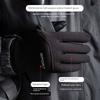 Men's Winter Warm Fleece-Lined Gloves for Cycling, Women's Windproof, Waterproof, Anti-Slip, Touch Screen, Electric Driving, Cold Protection