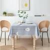 Simple Pvc Tablecloth Waterproof And Oilproof Disposable Printed Cotton And Linen Tablecloth Coffee Table Desk Table Cloth Dining Table