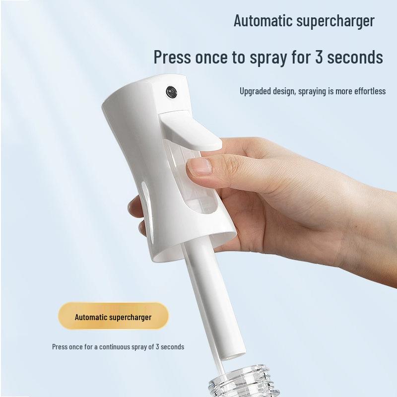High-Pressure Continuous Spray Bottle for Travel, Makeup, Hairdressing, and Disinfection - Large Capacity Atomizer