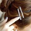 1Pc Women Two Row Rhinestone Hair Slide Clip Hairpin Bobby Pin Accessory Jewelry