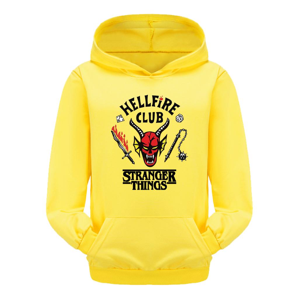 Stranger Things, Tasche Kapuzenpullover, Kinder Kapuzenpullover Lässiges Set