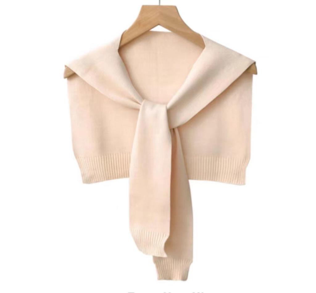 Șal Tricotat de Vară pentru Femei - Stil pentru Aer Condiționat, Articol Exterior Cheongsam High-End pentru Protecția Umerilor și Gâtului, Ideal pentru Rochii.