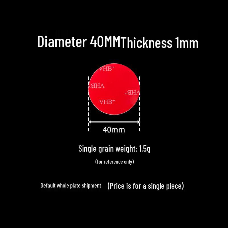 Xinda Feng Trace-Free Nano Double-Sided Tape for Car Ornaments - High Viscosity, Transparent PET