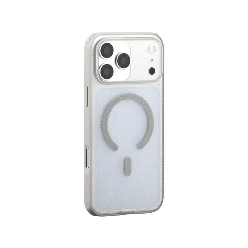 

Magnetic Matte Translucent Armor Shockproof Phone Case For iPhone 16 15 14 13 17 Pro Max For Magsafe Wireless ChargeCover For iPhone 17 ProMax