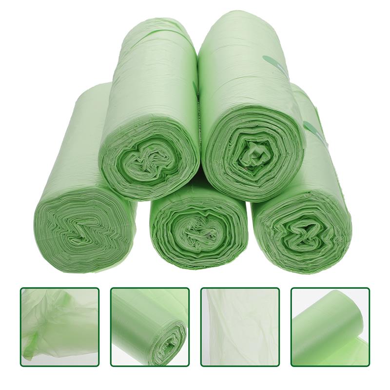 100 Pcs Biodegradable Garbage Bags Trash Compost Compostable Disposable Classified Waste Bag Disposable Garbage Bag