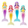 Mermaid Dive Toys Set for Kids Water Activated Diving Pool Toys Water Play Toys Gift for Divers And Water Lovers