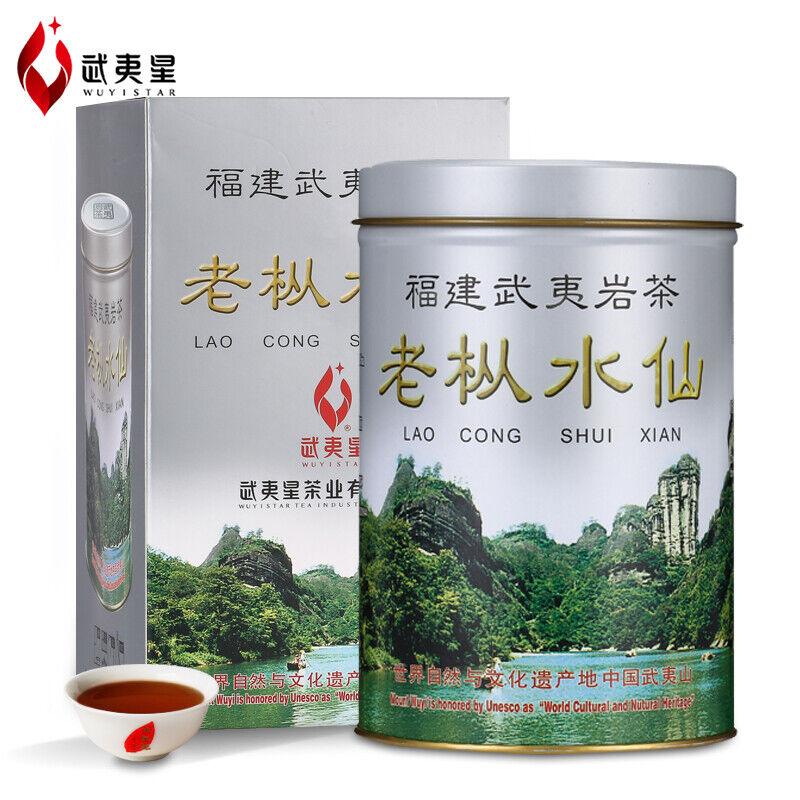 

Чай Wuyi Star Fujian Lao Cong Shui Xian Oolong Shuixian WUYI YANCHA 125г банка