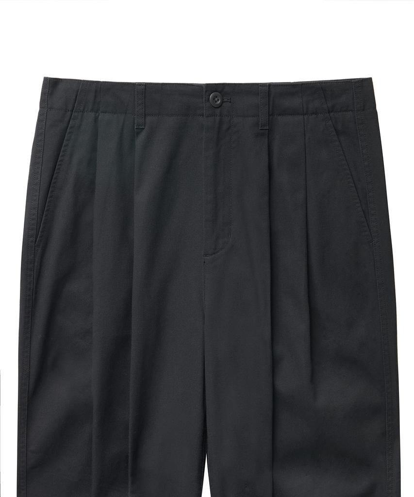 MUSINSA STANDARD Cotton Wide Balloon Pants [Dark Gray]