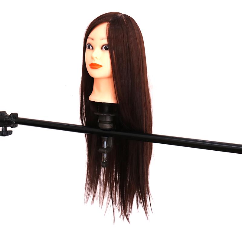 Professional Manequin Head Human Hair Barber Practice Hairstyle Hairdresser Doll