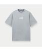 Silijeu Series X Gto Back Print Dyed Short Sleeve Satam26921Gyl