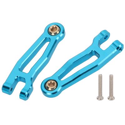 2 Stück RC Auto Querlenker Reduziert Stöße Hohe Festigkeit RC Metall Querlenker für SG1603 SG1604 UD1601 UD16024 1 16 RC Auto Blau
