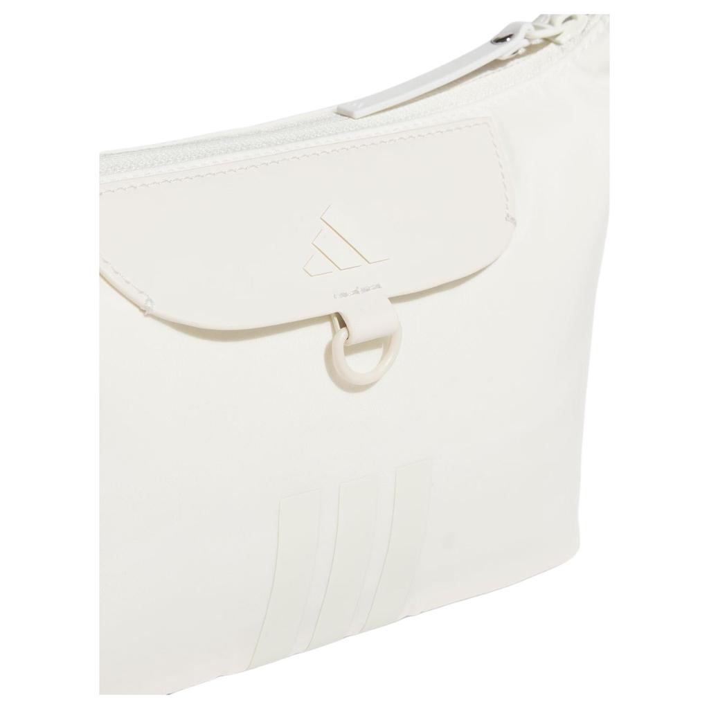 New Adidas Recycled Polyamide Shoulder Bag Small Women's White KT0847