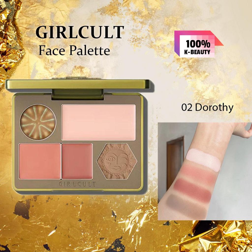 Girlcult Face Palette 15g/0.53oz 13g/0.46oz 14.2g/0.50oz (3 Color Options)