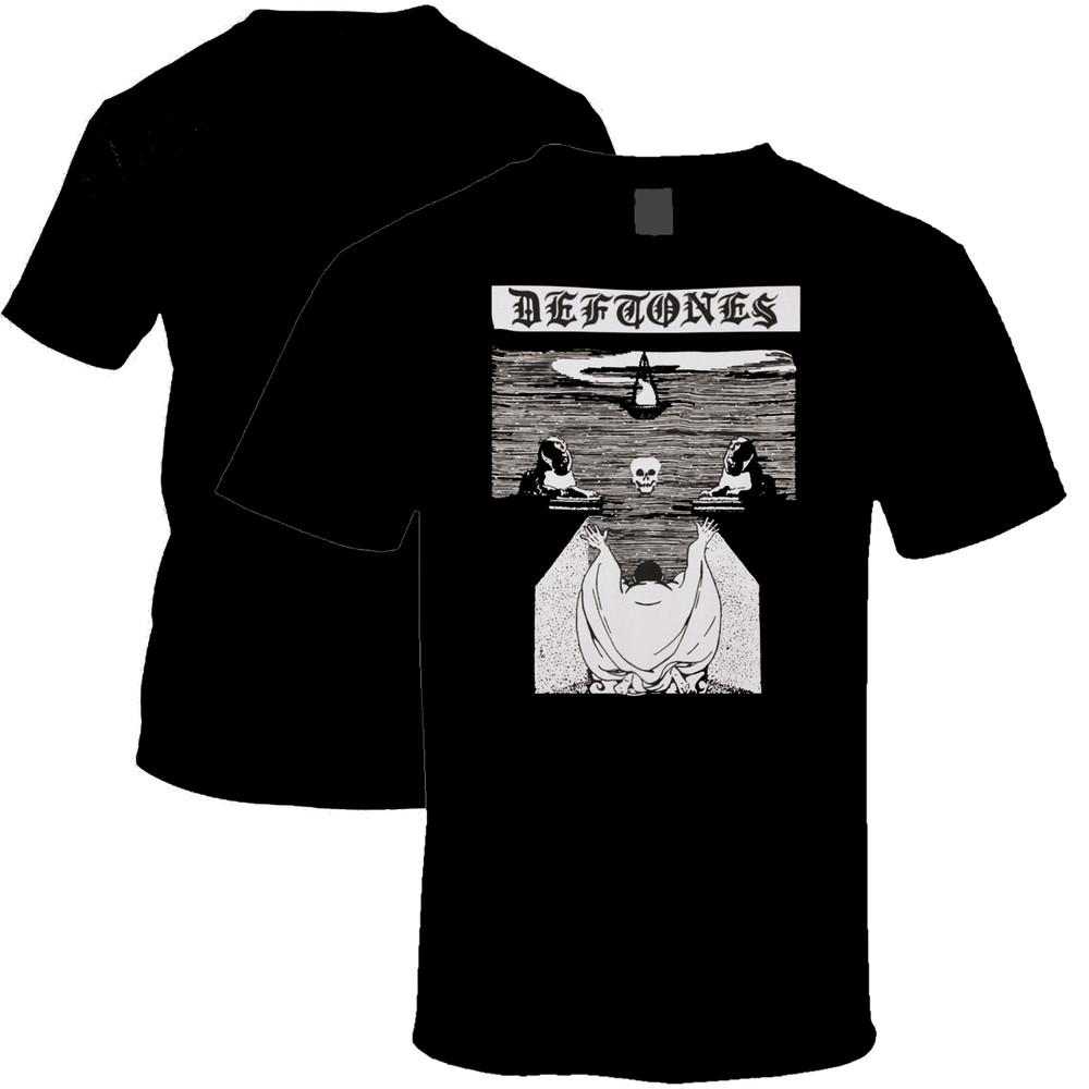 Deftones Band NEW Cotton Black For Men Tshirt S4XL MM1373 Unisex T-Shirt M