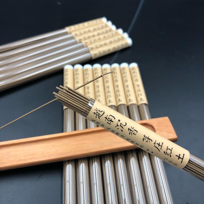 

Nha Trang Entry Level Red Earth Agarwood Thread Incense To Help Sleep Handmade Home Bedroom Office Incense To Purify The Air 10g-1tube