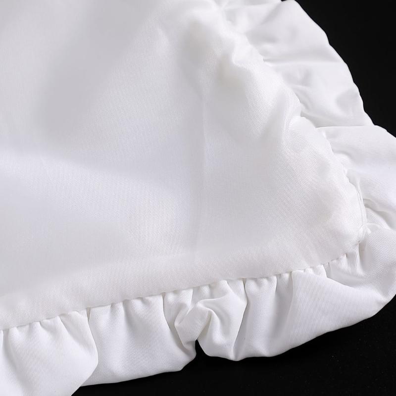 Women Thick False Collar Shawl Padded Quilted Plaid Scarf Neck Warmer