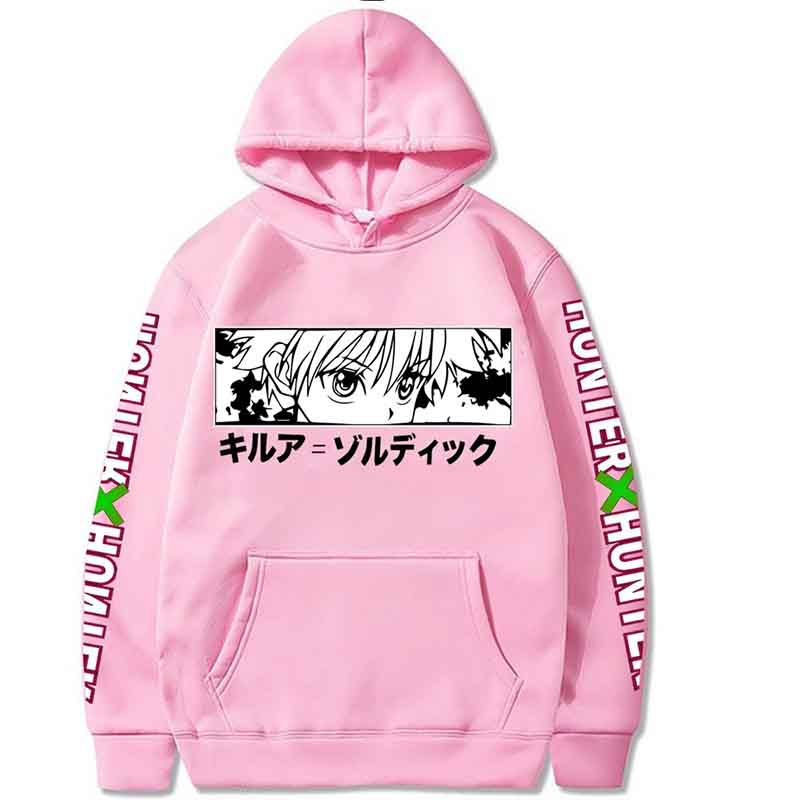 Cardigan Hunter X Hunter Killua - Sweat à Capuche Unisexe Streetwear, Polyester-coton, Style Manga
