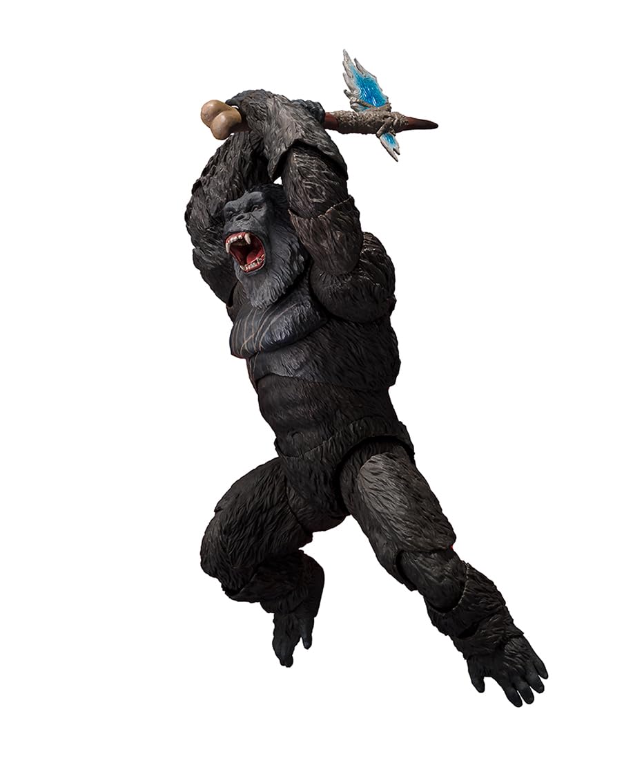 

TAMASHII NATIONS MonsterArts Конг KONG ИЗ GODZILLA x THE NEW EMPIRE Годзилла х Конг Новая Империя Примерно 145 мм АБС ПВХ Окрашенная Подвижная Фигурка