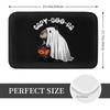 Capybara Halloween Non-slip Doormat Floor Mat Washable Carpet Rug for Kitchen Entrance Home Bedroom Footpad Mats