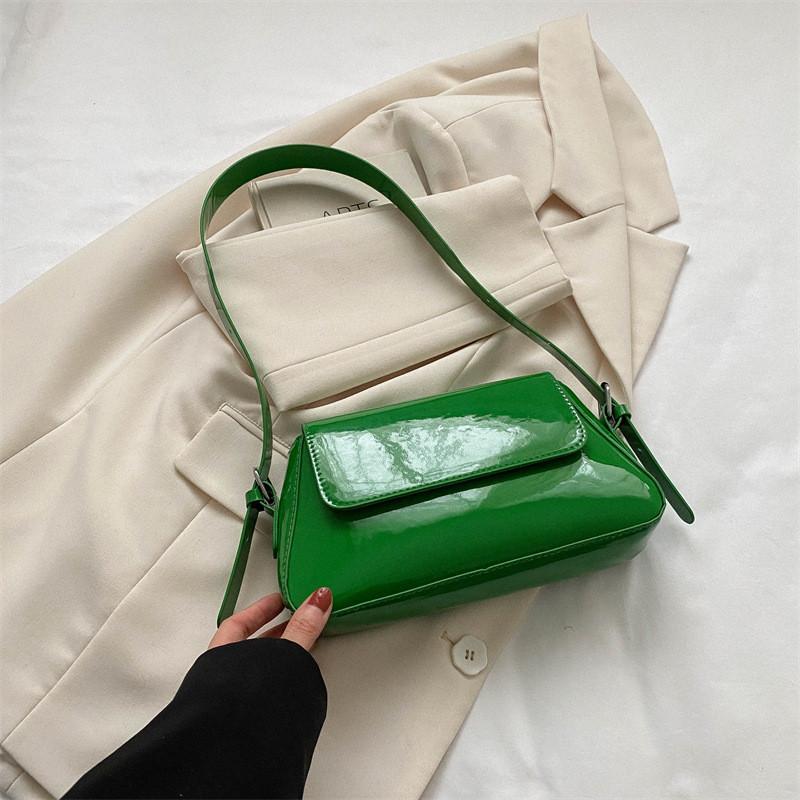 Trendy Pu Leather Small Shoulder Bag For Women 2023 Stylish Casual Crossbody