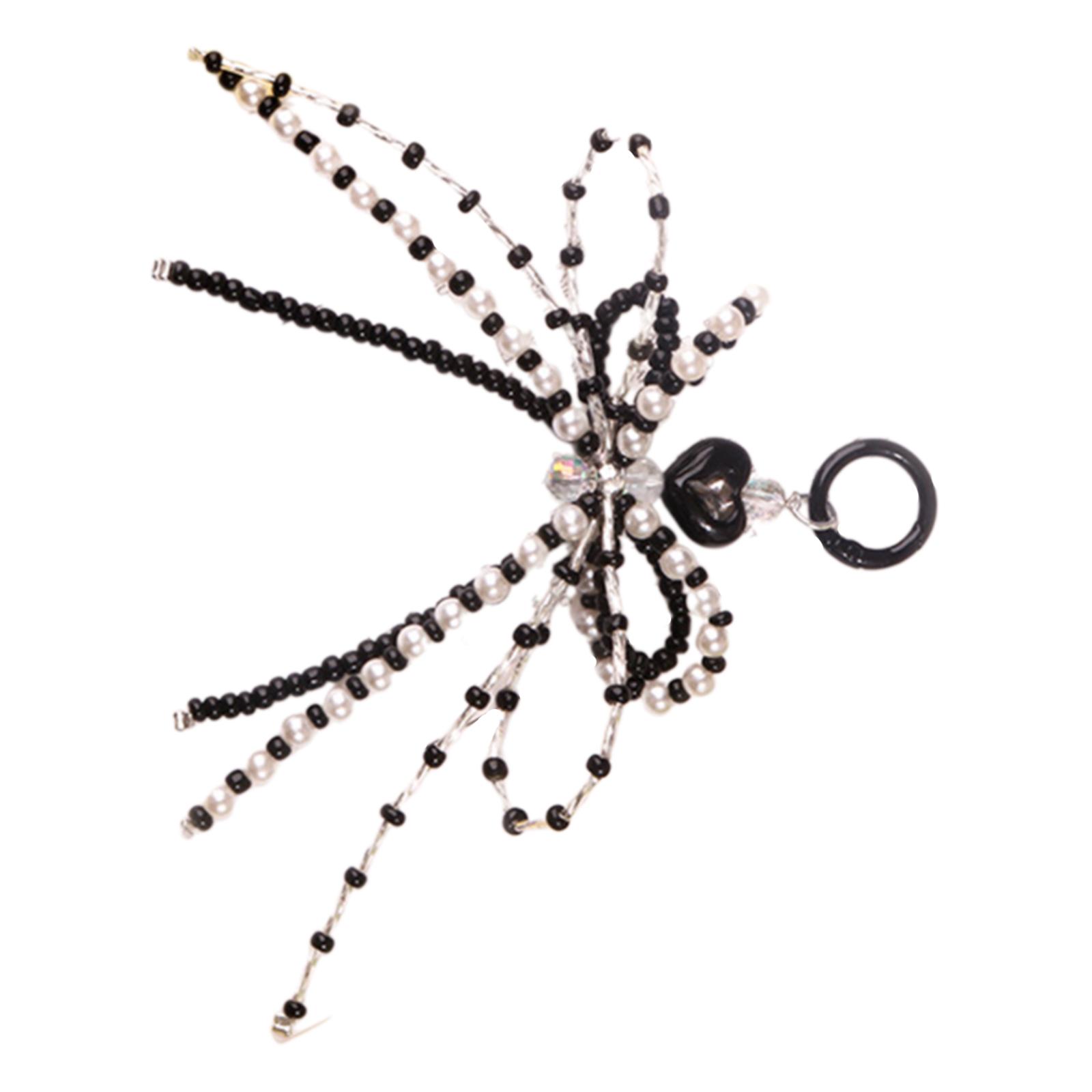 Красочные бисерные брелки и шнурки для ключей Уникальный бисерный бант для рюкзака — фото 3