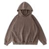 Unisex Oversized Cotton Hoodie With Washed Vintage Finish Loose Fit Casual Pullover Men Women