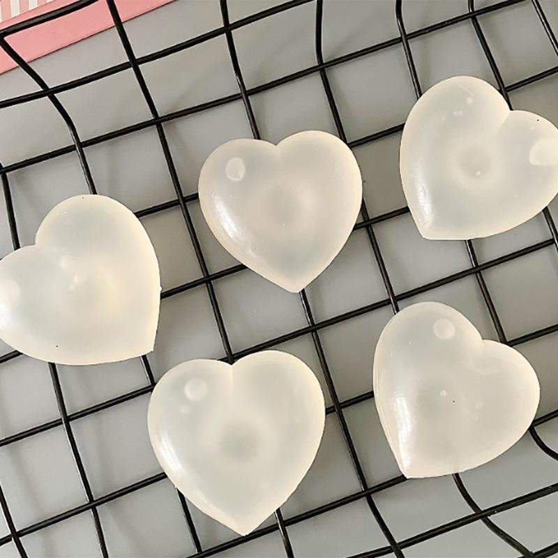 Squeezable Toy  Stress Toy Heart Stress Reliever Toy Soft Decompression Toy Anxiety Reduce Toy for Autisms Office