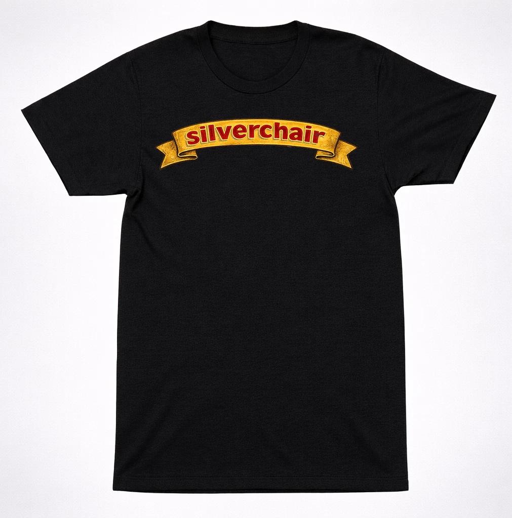 Silverchair Banner Logo Shirt 90s Grunge Alternative Rock Band Tee XL