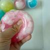 Sensory Fidget Wax Coating Squishy Round Crispy Squeeze Toy Boys Girls Crunch Squishy  Desktop Gift