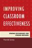 The Improving Classroom Effectiveness : Strong Psychology for Strong Methods Book