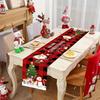 Christmas Printed Tablecloth for Holiday Dining Table and Home Party Decor, 4335180