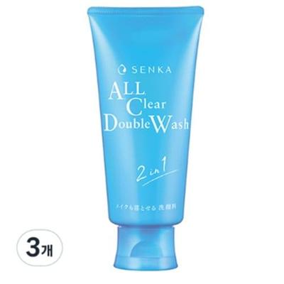 All Clear Double Wash A Cleansing Foam Foam Cleanser 120g 3pcs