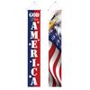 4th of July Patriotic Door Banners Outdoor Patriotic American Flag Hanging Porch