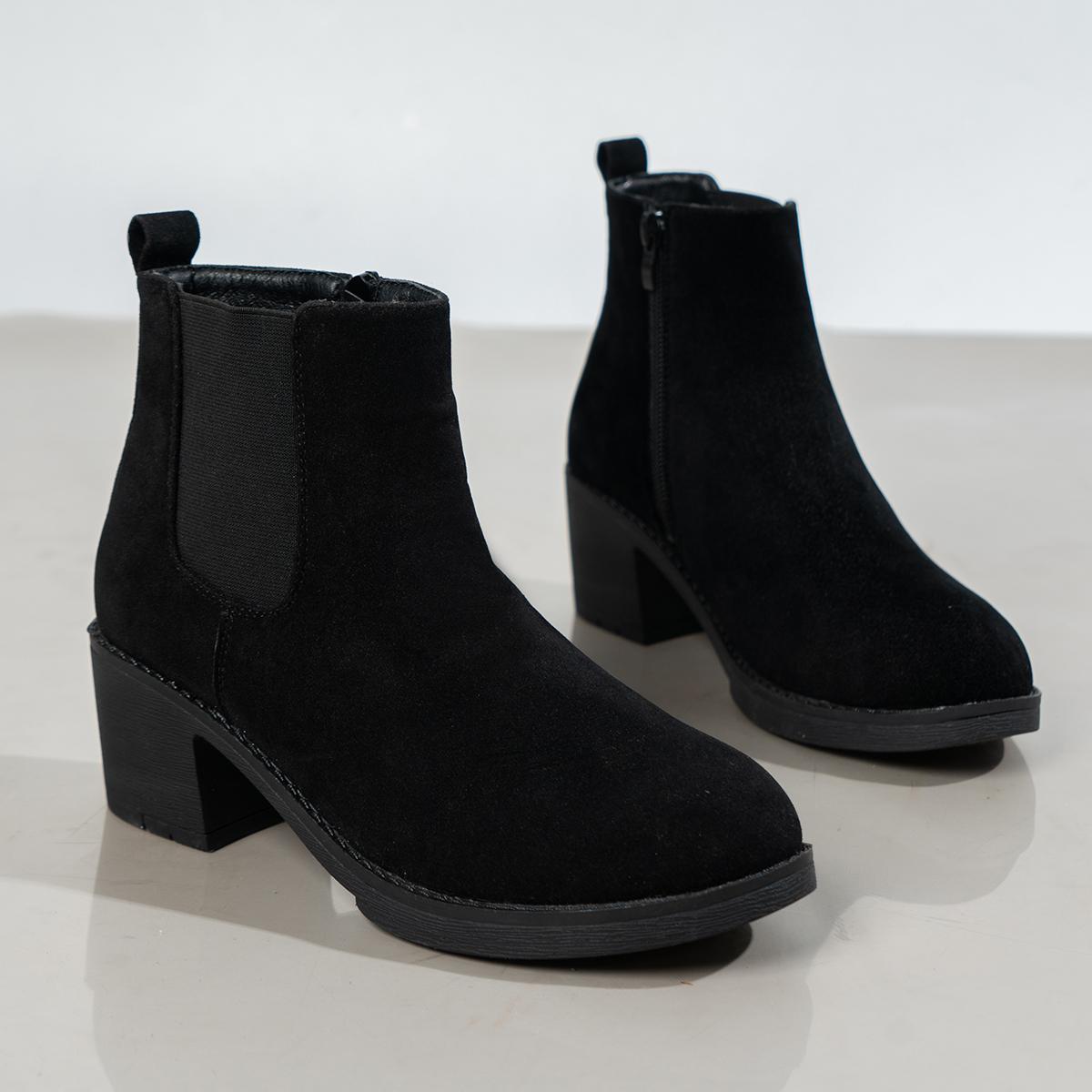 

Женские ботильоны на платформе, женские ботильоны, осенняя мода, элегантные, искусственные, элегантные, лаконичные, однотонные, ботильоны на высоком каблуке 37 чёрный