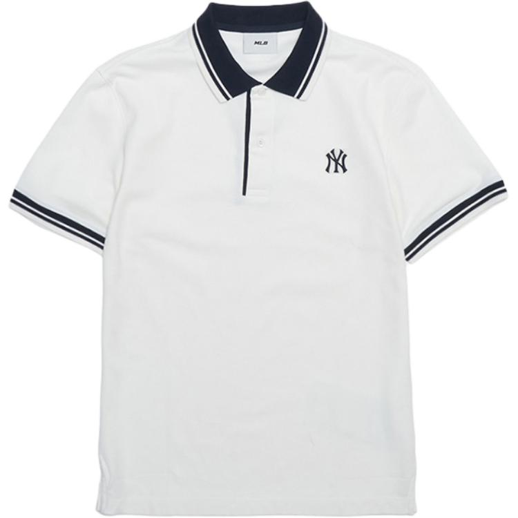 

New MLB New York Yankees Polo Shirt Unisex Ivory 3APQB0253-50IVS XXL