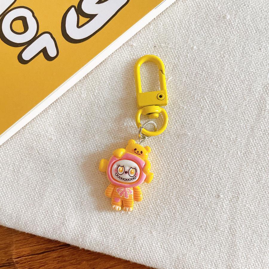 

Милый брелок в виде куклы Лабуб - мультяшный кулон со смайликами для школьных ранцев и подарков