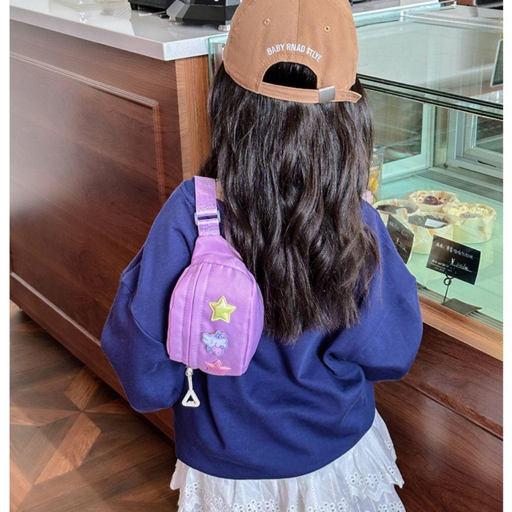 Star Waist Pack Kawaii Crossbody Purse Durable Fanny Pack Women Girls Kids