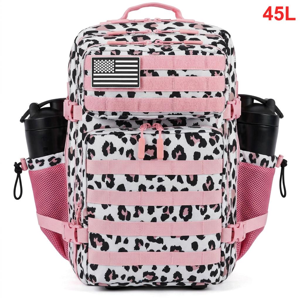 45L Tactical Backpack Men Outdoor Waterproof Sports Travel Gym Hiking Bug Out Bag Military Camping Hunting Survival Rucksack