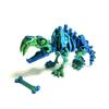 3D Printed Saber-Toothed Tiger Skeleton Jointed Toy Decoration - Decompression Handicraft Gift