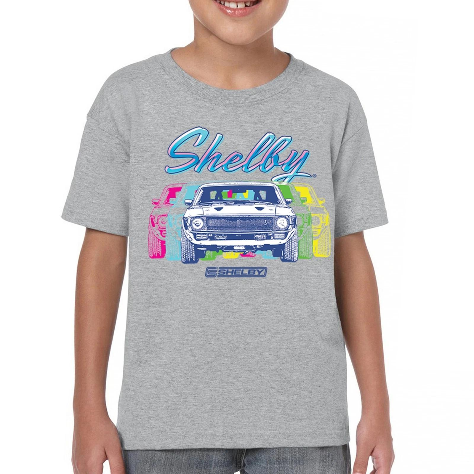 1967 Shelby GT500 Детская футболка для мальчиков Mustang Racing Cobra GT Powered by Ford Kids 150