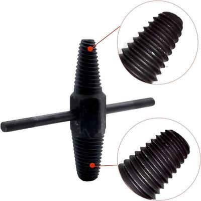 1/2″ 3/4″ מחלץ חוטים שבורים ברז ברגים פגומים מחלץ צינור חוט ראש כפול ברז צינור מים ברז שסתום משולש מחלץ ברגים