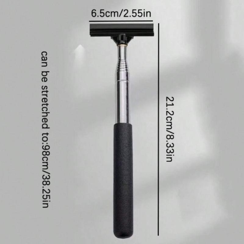 Retractable Car Rearview Mirror Wiper Portable Rainy Cleaning Supplies Rearview Mirror Water Remover Glass Rain Cleaning Tool