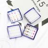 12Pairs Nachahmung Perle Ohrring Stud Ohrring Set Für Frauen Kind Mit Box Ohrringe Schmuck