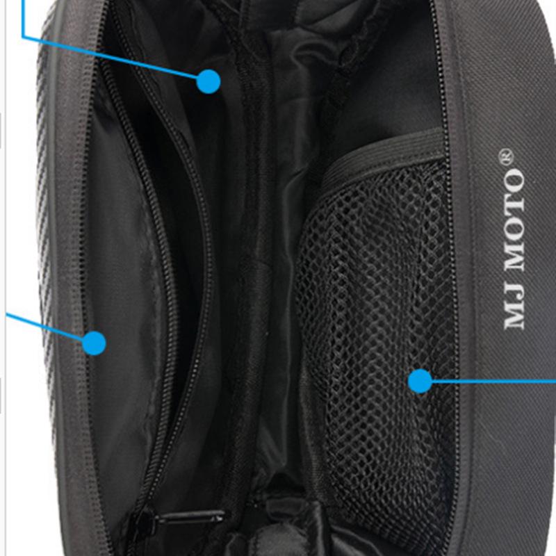 Waterproof Motorcycle & Bicycle Leg Bag - Outdoor Casual Waist & Crossbody Bag for Travel & Storage.