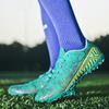 Football Boots Short Nail Rubber TF Artificial Lawn Professional Large Size Children Football Shoes Men's Low -top Large Size Training Shoes