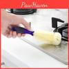 Short Handle Angled Bottle Brush With Nylon Bristles For Deep Cleaning
